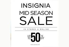 Insignia Mid Summer Sale! Upto 50% off