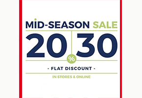 Royal Tag Mid Season Sale! Flat 30% off