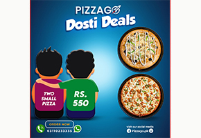 Pizzago Dosti Deal 1 For Rs.550