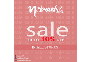 Nakoosh Summer Sale! Upto 30% off