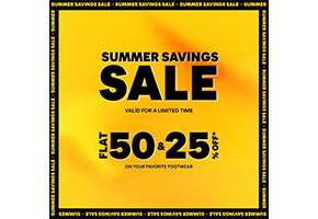 CAT Footwear Summer Sale Flat 25% & 50% off