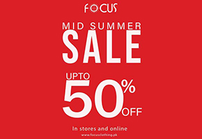 Focus Mid Summer Sale Upto 50% Off