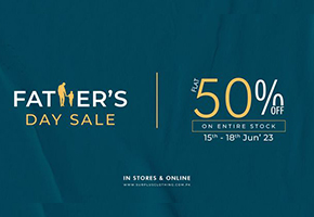 Surplus By Charcoal Father's Day Sale! Flat 50% Off
