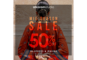 alkaram studio MId Season Sale Upto 50% Off