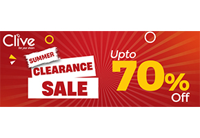 Clive Shoes Summer Clearance Sale! Upto 70% off