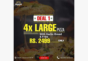 Chicky Cheese Deal 1 For Rs.2499/-