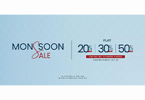 CHARCOAL Moon Soon Sale Flat 20% 30% & 50% Off