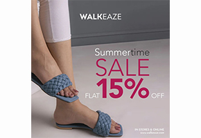 WalkEaze Summertime Sale Flat 15% Off