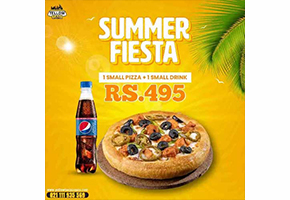 Yellow Taxi Pizza Co.Summer Deal 1 For Rs.495