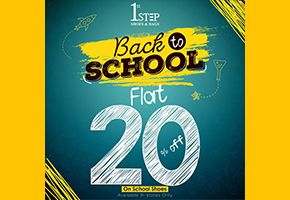 1st Step Shoes & Bags Back-To-School Sale! 20% Off