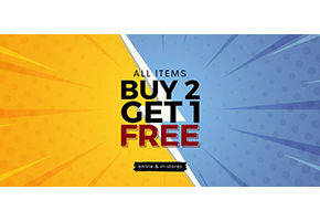 Brumano: Buy any two products, get a third one free! Time-sensitive offer