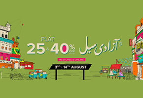 J. | Junaid Jamshed Azadi Sale Flat 25% & 40% Off