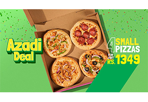 Broadway Pizza Azadi Special Deal For Rs.1349
