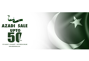 AsharStores Azadi Sale Up to 50% Off! Shop Now & Save Big!