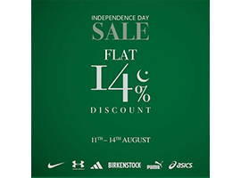 Independence Day Sale From Speed Sports Get FLAT 14% off