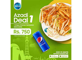 Azadi Deal 01 By Tooso For Rs.750/-