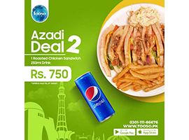Azadi Deal 02 By Tooso For Rs.750/-
