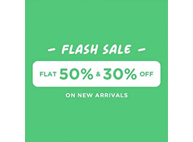Pepperland is Offering FLASH Sale Get 50% & 30% OFF on New Arrivals