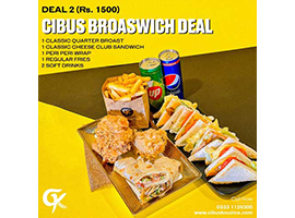 Cibus Value Deal 2 For Rs.1500/-