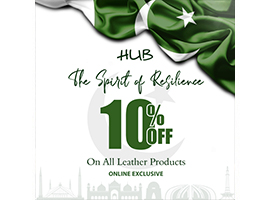 Azaadi Sale Hub Leather Offers 10% off on All Leather Products