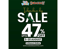 Zubaidas Online Independence Day Sale Get UP TO 47% OFF