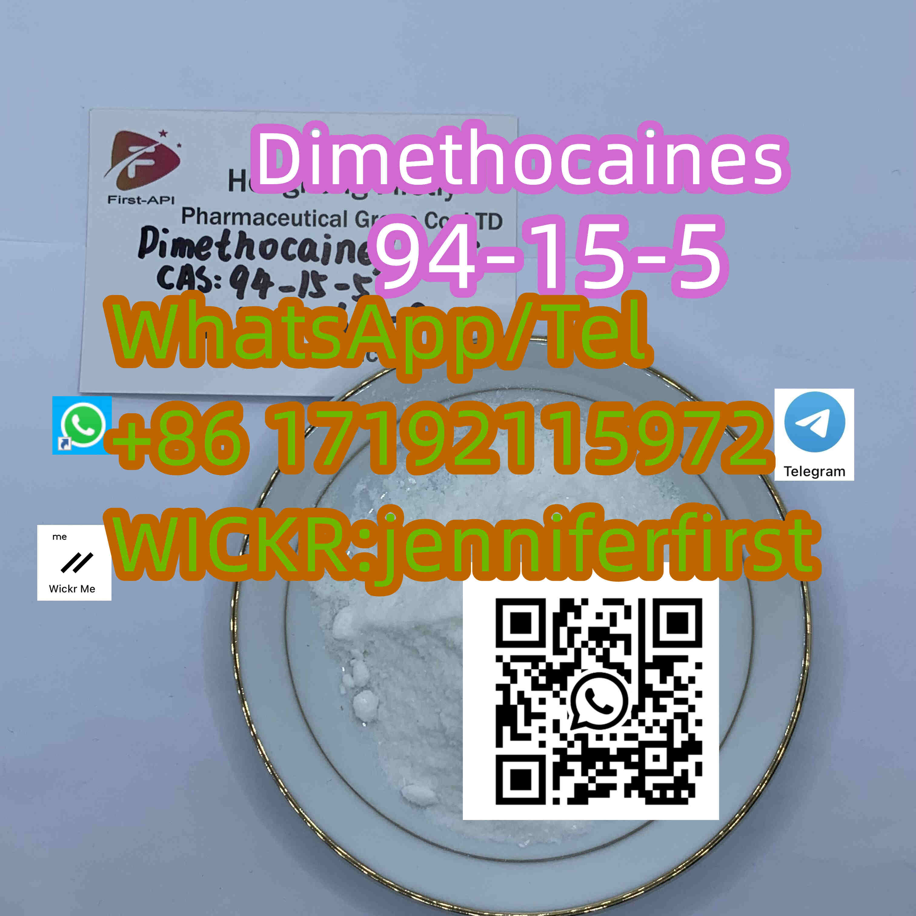 94-15-5, 553-63-9 (HCl), Dimethocaine, DMC