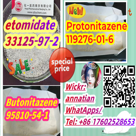 New protonitazene 119276-01-6   butonitazene 95810-54-1