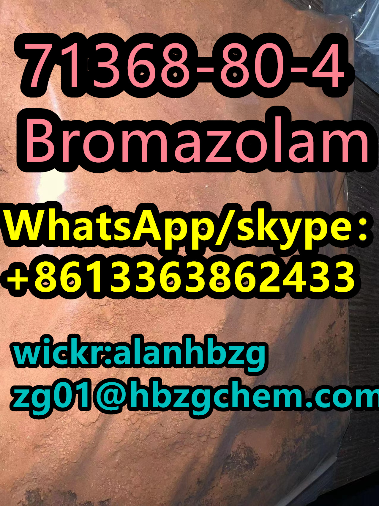 high purity Bromazolam 71368-80-4