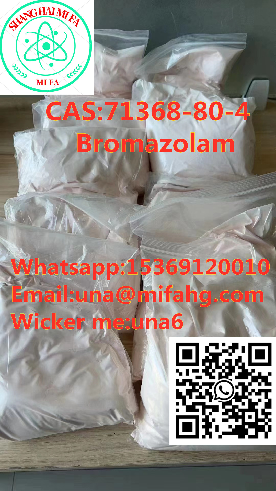 hot sale 71368-80-4 Bromazolam