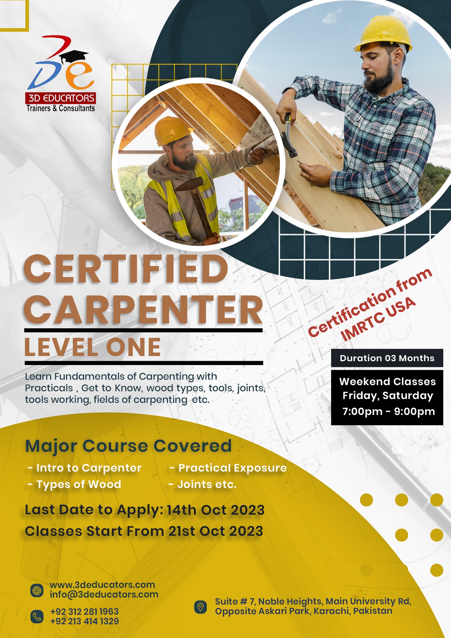 CERTIFIED CARPAINTER LEVEL ONE Certified Carpenter