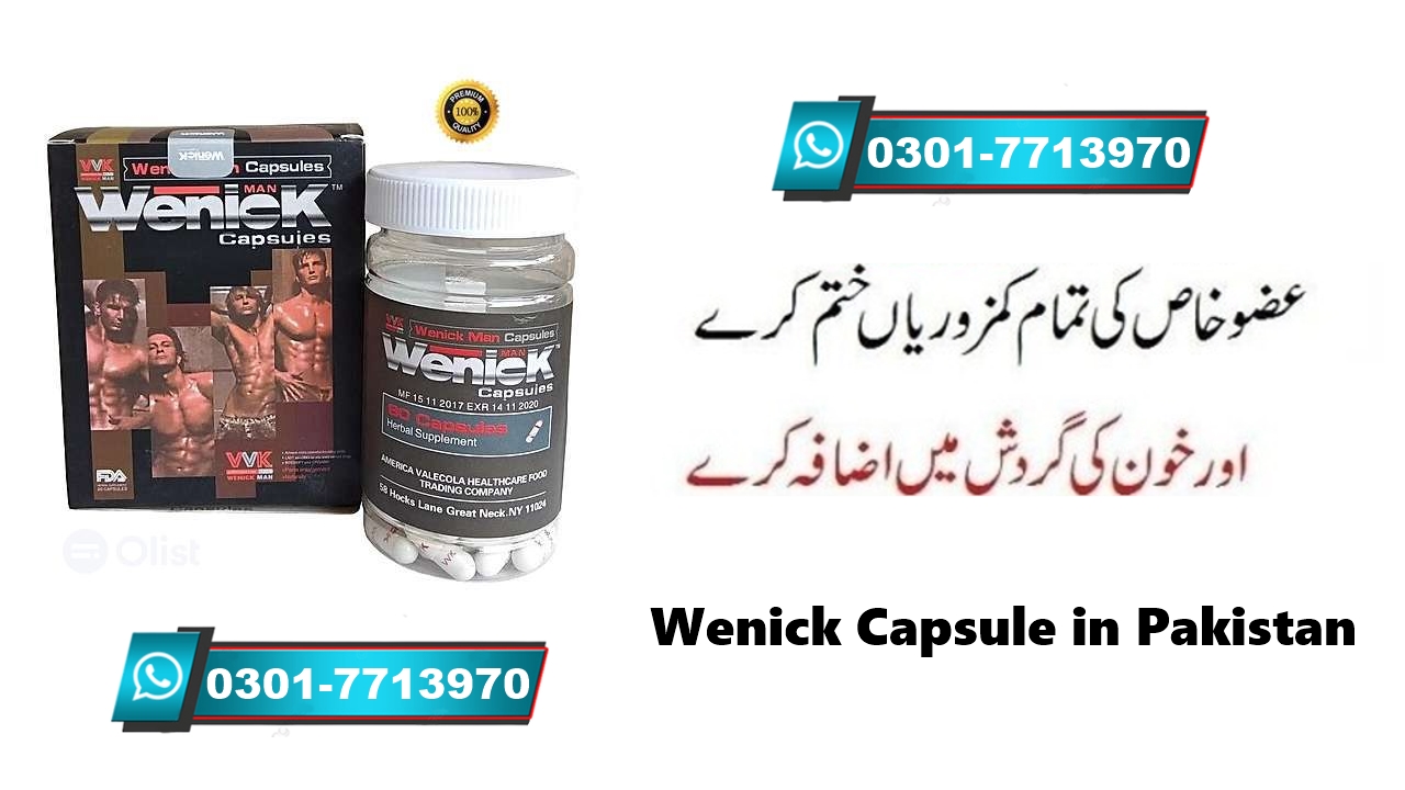 Buy Wenick Capsules in Pakistan - 03017713970 - Men Size Biggest
