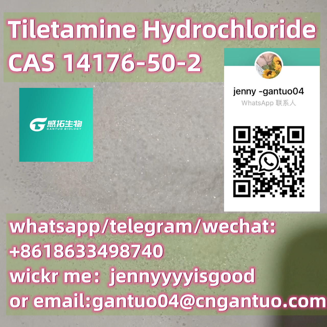 Tiletamine Hydrochloride CAS 14176-50-2 hot sale