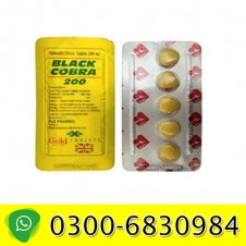 Black Cobra 200 mg Tablets in Karachi 0300-6830984 online shop