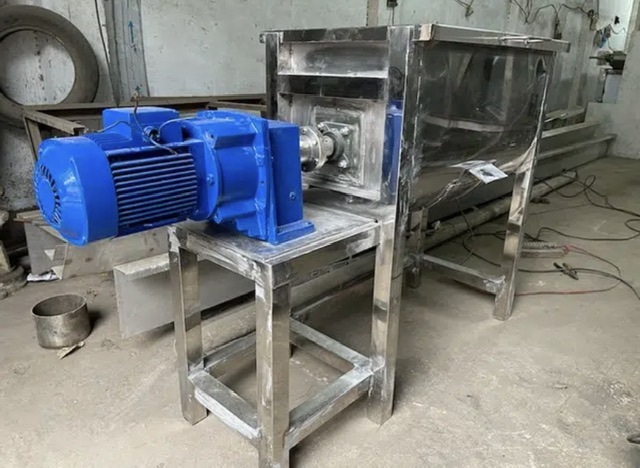 ribbon blender mixer machine