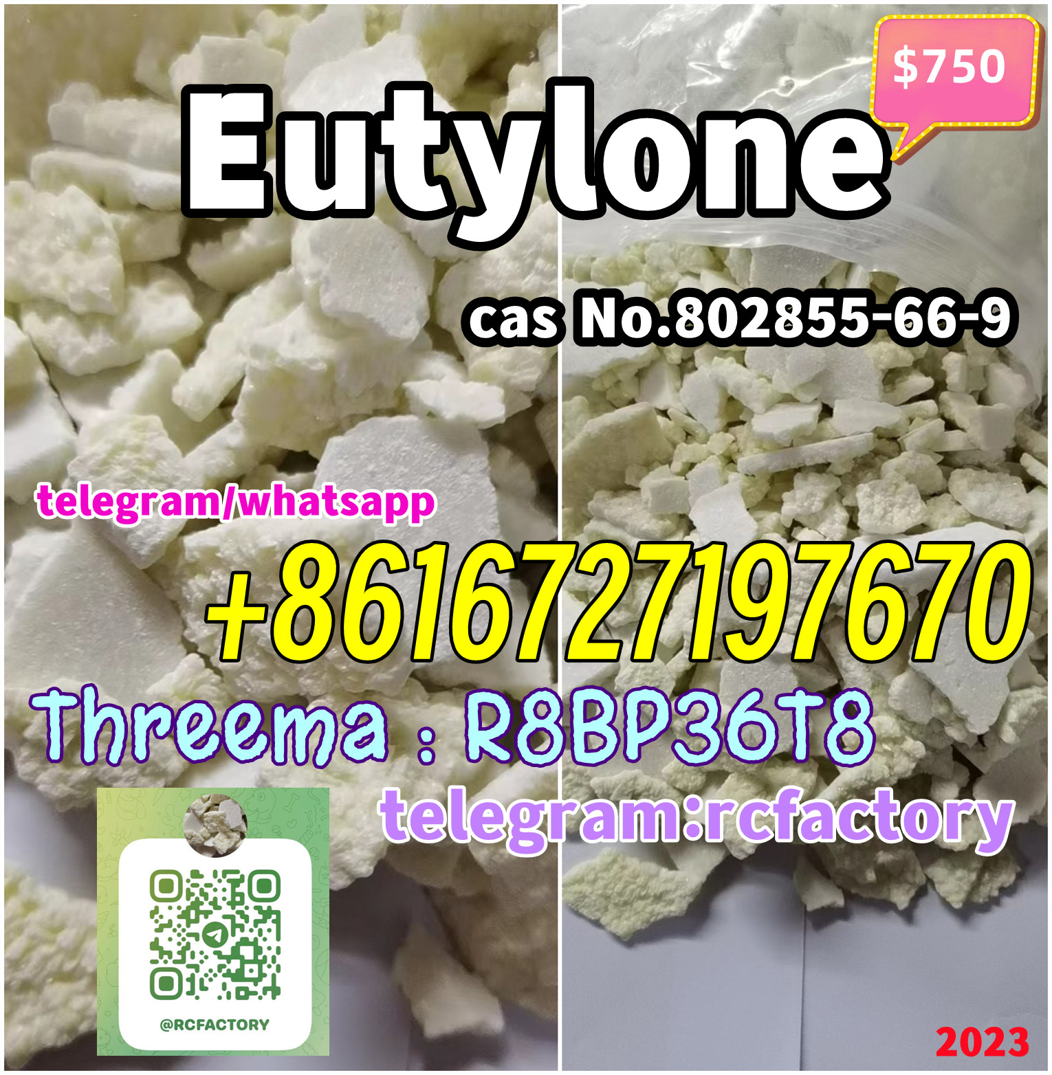 seller butylone eutylone BK-EBDB Molly cas 802855-66-9 (wickr:aimee888