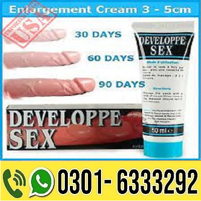 Developpe Sex Cream Price in Karachi 0301-6333292
