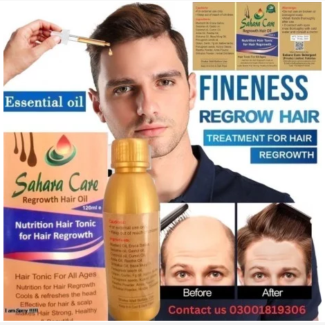 Sahara Care Regrowth Hair Oil in Gujrat -03001819306