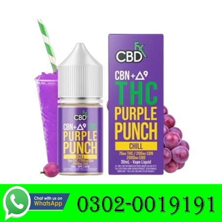 THC VAPE JUICE PURPLE PUNCH IN PAKISTAN  03020019191