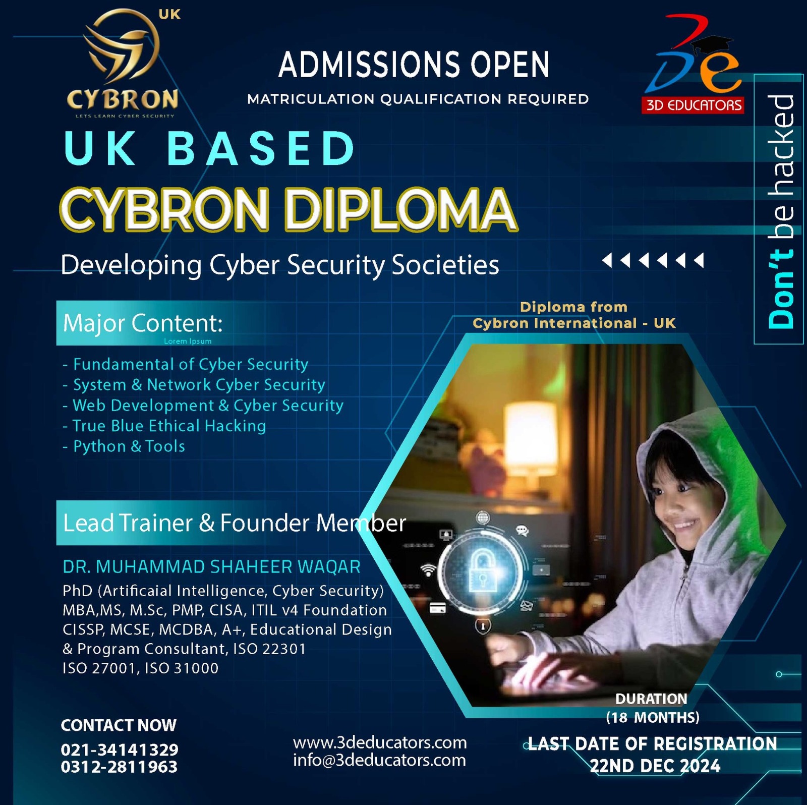 UK BASED CYBRON DIPLOMA