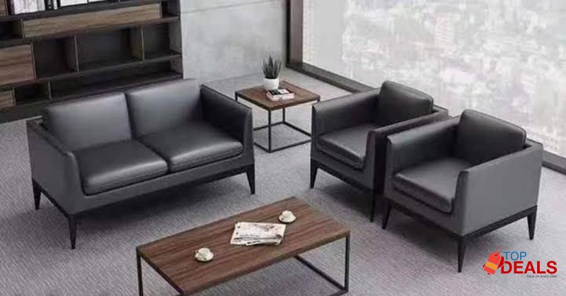 EXECUTIVE Office sofa FOUR seater (2+1+1)