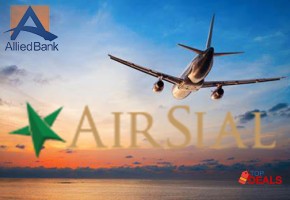 Bank card offers airsial 10% discount with alied bank for transport - airlines