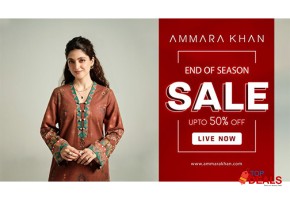 Upto 50% ammara khan end of season sale upto 50% off for clothes - women dress