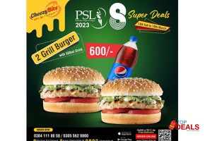 Rs 600 cheezy bite sahiwal psl deals starting from rs.600 for food - pizza