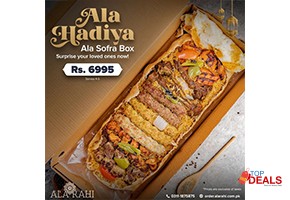 Rs 6995 ala rahi platter for rs.6995 for hospitality - restaurants