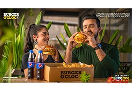 15% off 15% discount on burger o'clock with bank al habib for food - burger
