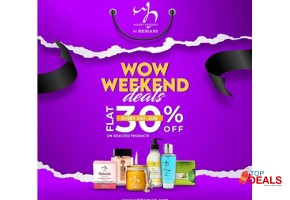 New offer wb stores wow weekend deals flat 30% off for shopping - fragrance