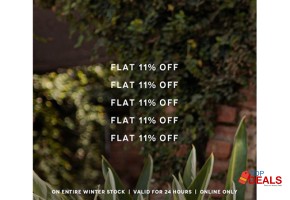 Flat 11%  beechtree 11.11 sale flat 11% off for clothes - women dress