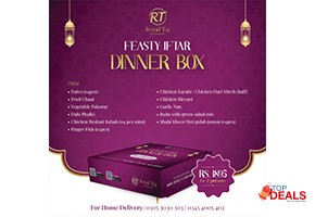 Rs 1895 royal taj restaurant iftar dinner box for rs.1895 for hospitality - hotels
