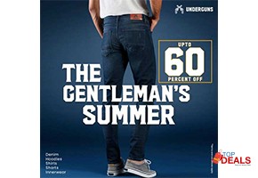Upto 60% under guns gentleman's summer sale up to 60% off for clothes - men dress