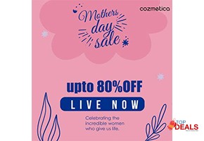Upto 80% cozmetica mother's day sale upto 80% off for beauty - cosmetic